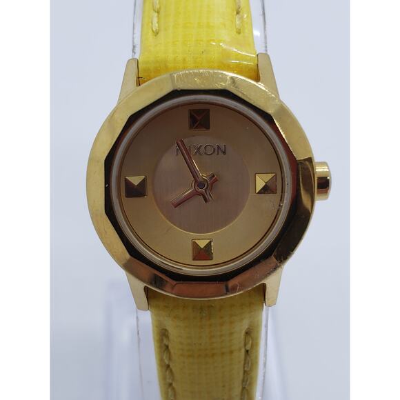 Nixon Women's watch. Gold face. Wrist Rockit, The mini B - Picture 1 of 8